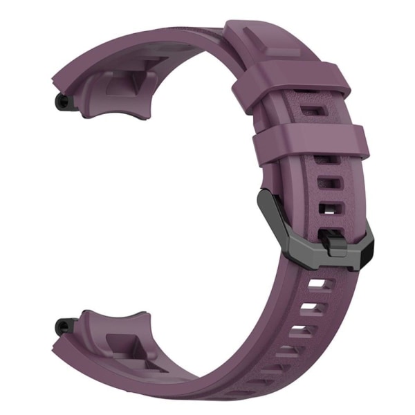 Amazfit T-Rex 2 klockarmband i silikon - Mörklila Lila