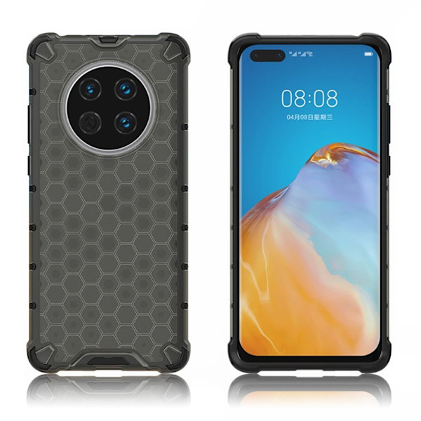Bofink Honeycomb Huawei Mate 40 kotelot - Harmaa Silver grey