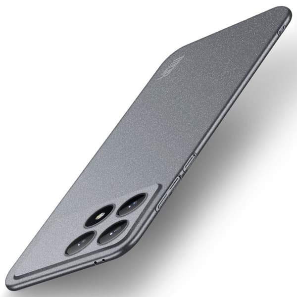 MOFI Xiaomi Redmi K70 / Xiaomi Redmi K70 Pro slim shield deksel - Grå Silver grey