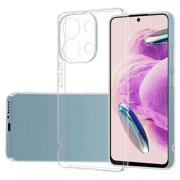 Erittäin ohut läpinäkyvä kotelo Xiaomi Redmi Note 13 Pro 4G / Xiaomi Poco M6 Transparent