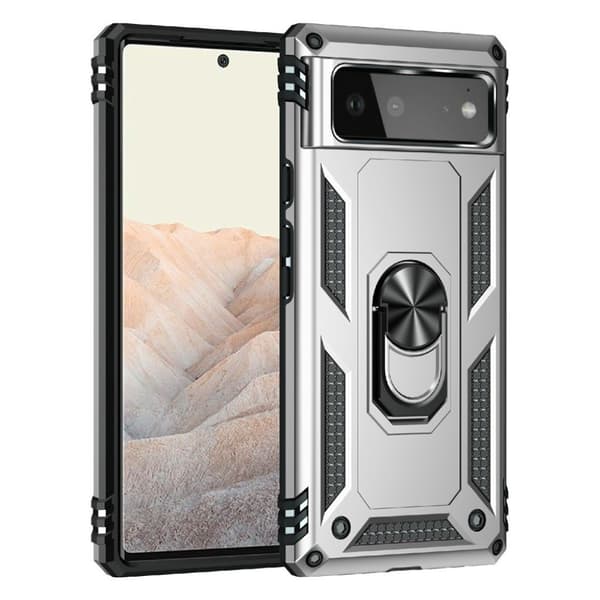 Bofink Combat Google Pixel 6 skal - Silver/Grå Silvergrå