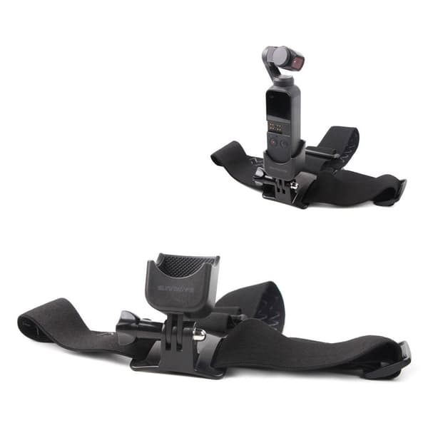 DJI Osmo Pocket 2 huvudbandsrem + adapter Svart