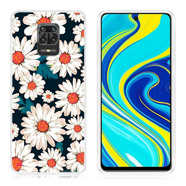 Deco Xiaomi Redmi Note 9 Pro / 9 Pro Max / Note 9S deksel - Tusenfryd White