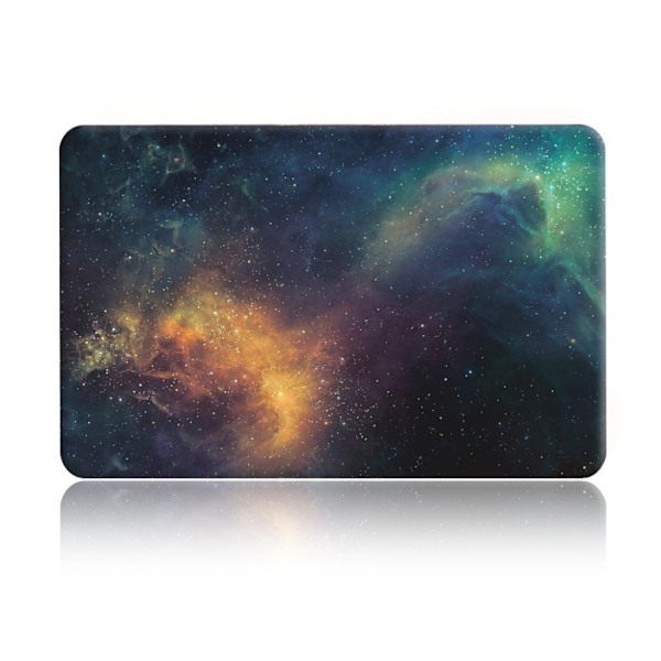 Skyddsfodral med mönstertryck för MacBook Pro 15 Touchbar - Stjärnklar Himmel / Blå multifärg