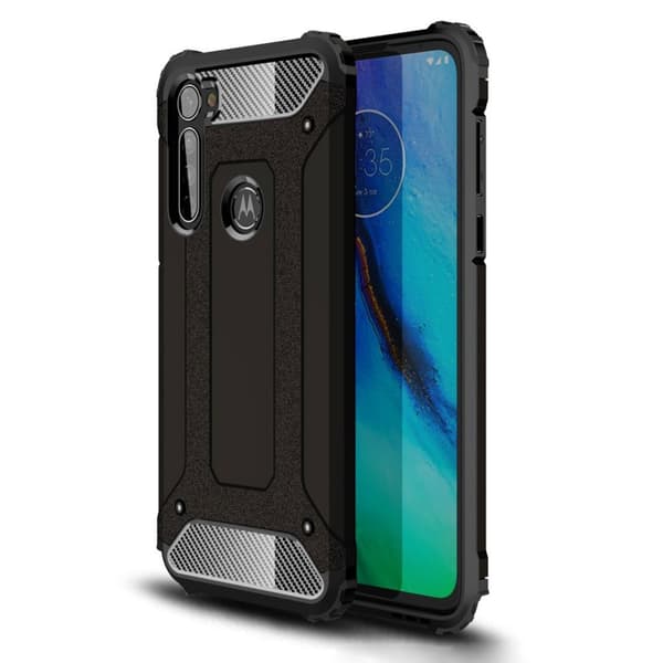 Armour Guard cover - Motorola Moto G Stylus - Sort Black