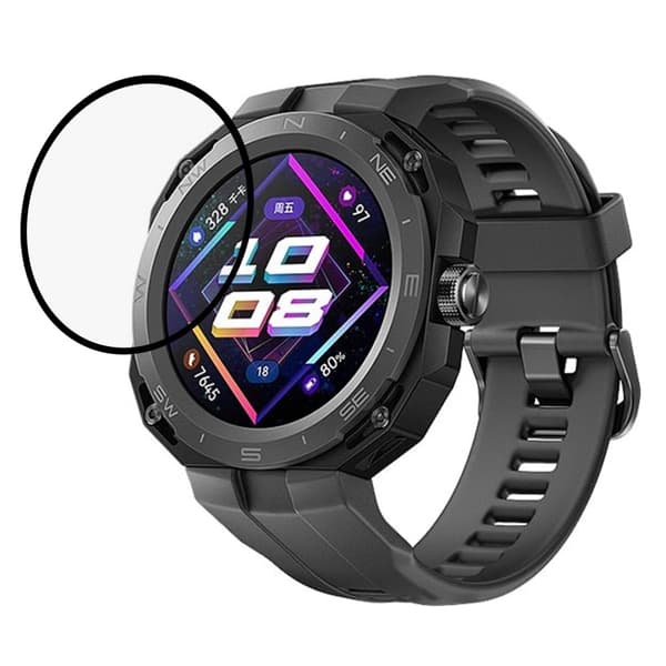 Skjermbeskytter til Huawei Watch GT Cyber black edge Transparent