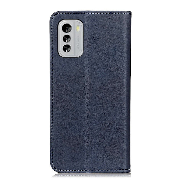 Äkta läder Nokia G60 fodral - Blå Blå