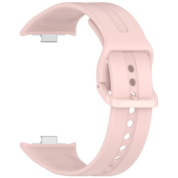 Silicone Strap Xiaomi Redmi Watch 5 Adjustable Watch Band with Colored Buckle - Pink Pink