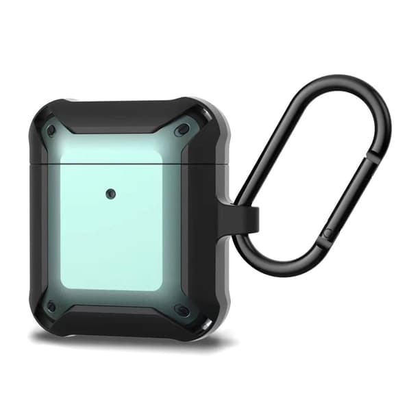 Airpods hybridfodral - Grön / Svart Grön