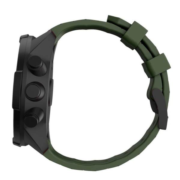 Suunto 9 Baro klockarmband i slitstark silikon - Militärgrön Grön