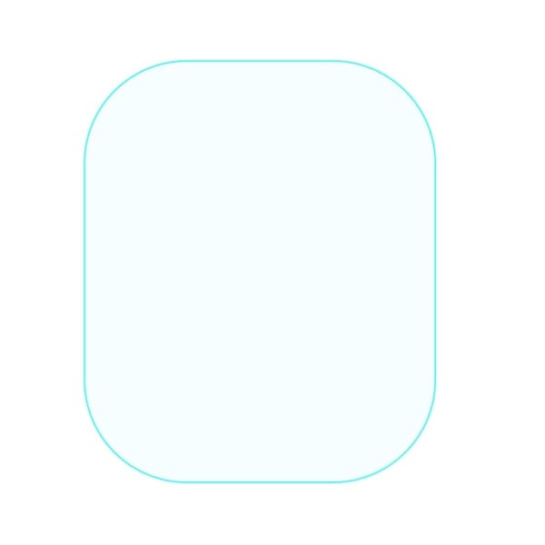 Apple Watch Ultra HD kirkas suojakalvo Transparent