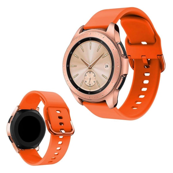 Samsung Galaxy Watch (42mm) silikone Urrem - Orange Orange