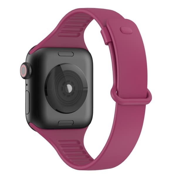 Apple Watch (41 mm) TPU-klokkerem - Vinrød Red