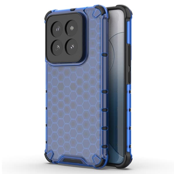 Bofink Honeycomb mobilskal till Xiaomi 14 Pro - Blå Blå