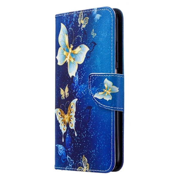 Wonderland Huawei P40 Lite / Nova 6 SE kotelot - Kristalli Perhoset Multicolor