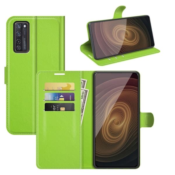 Classic ZTE Axon 20 5G / Axon 20 4g Flippetui - Grønn Green