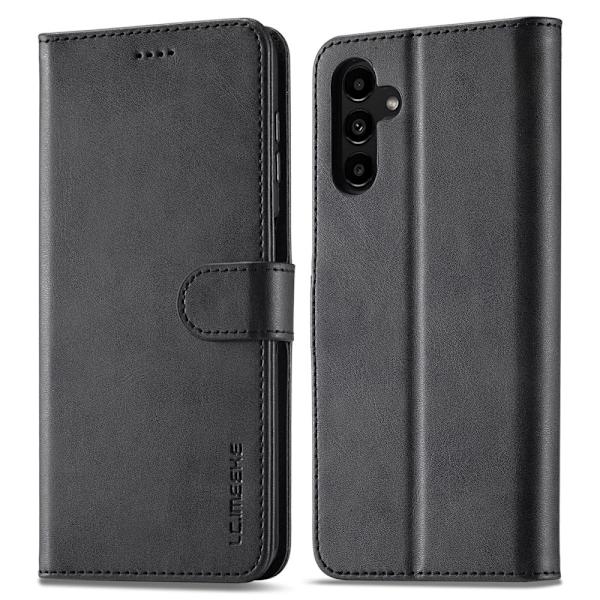 LC.Imeeke läder Samsung Galaxy A13 5G fodral - Svart Svart