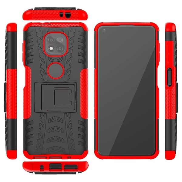 Offroad Motorola Moto G Power (2021) cover - Rød Red