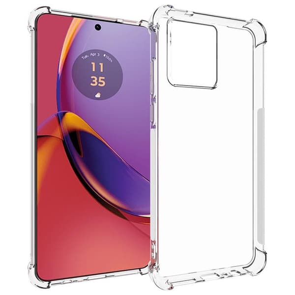 Lux-Case Airbag-deksel for Motorola Moto G84 5G Transparent