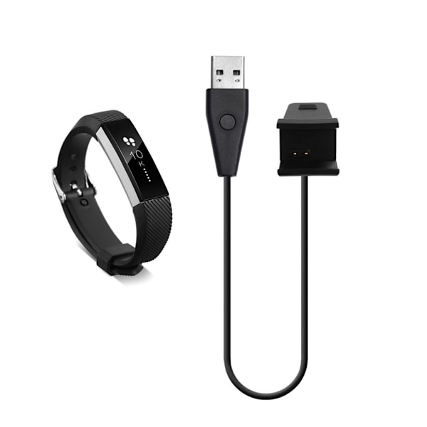 Fitbit Alta 30cm ladekabel - Sort Black