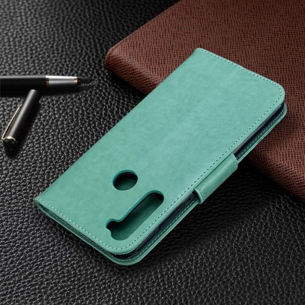 Butterfly Xiaomi Redmi Note 8T nahkakotelo - Vihreä Green