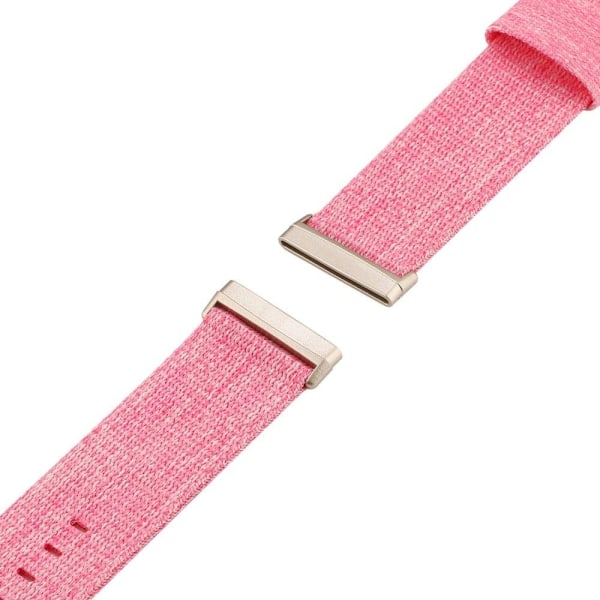 Fitbit Sense 2 / Versa 4 klockarmband i nylon - Rosa Rosa