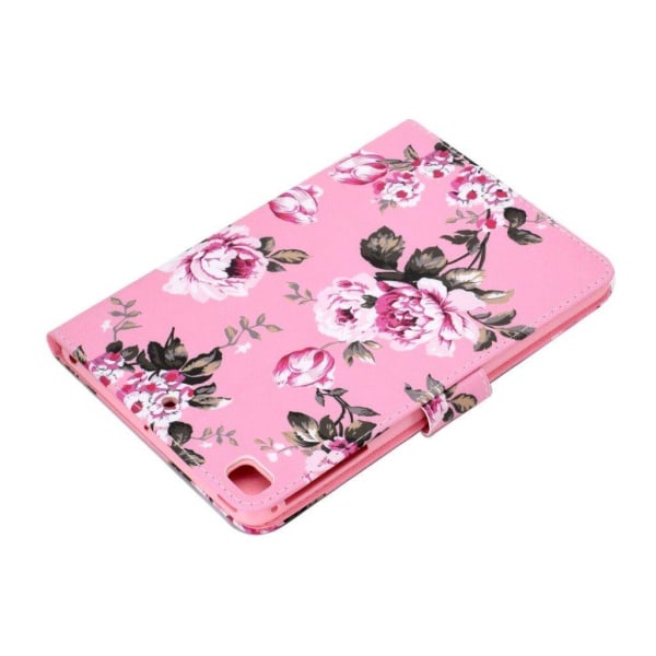 iPad Mini (2019) pattern leather case - Flowers multifärg
