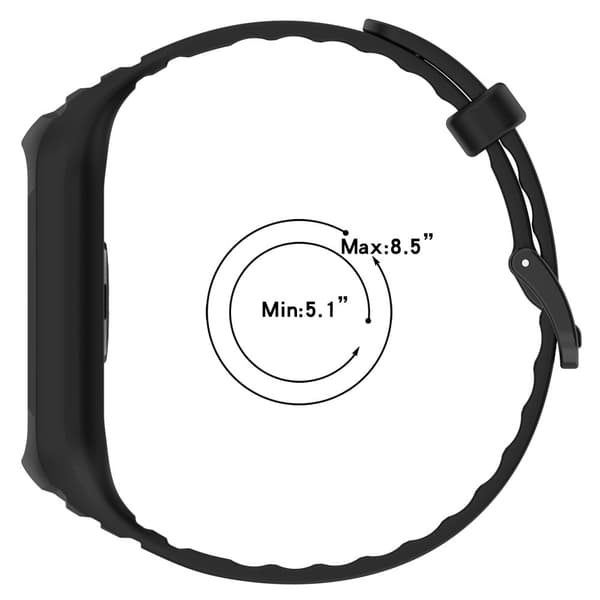 Honor Band 9 korvaava kellonauha silikonihihna ja suojakotelo - Beige Brown