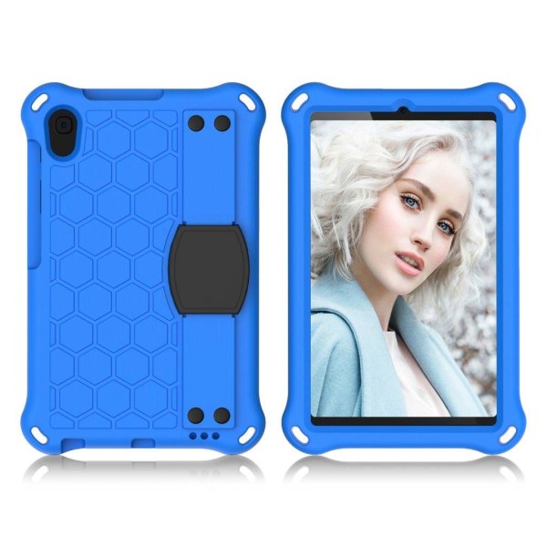 Huawei M5 Lite 8 honeycomb style case - Blue / Black Blue
