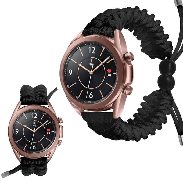 Samsung Galaxy Watch 3 (41mm) flettet rem - sort Black