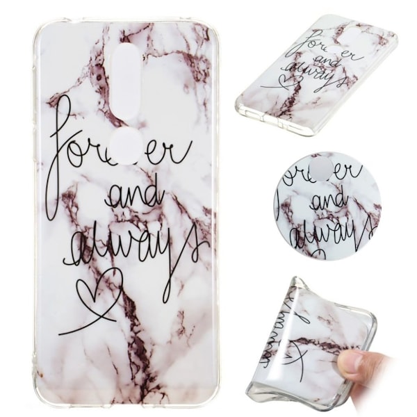 Marble Nokia 7.1 kuoret - Ikuisesti ja aina malli Multicolor