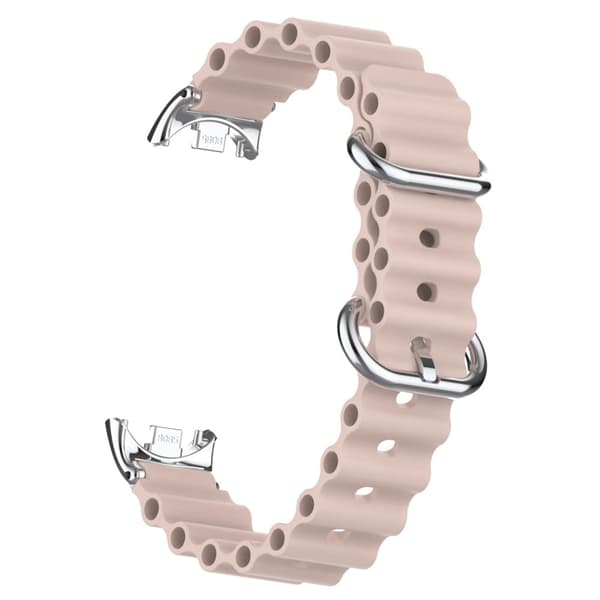 Xiaomi Smart Band 8 silikonerem med stik - Lyng Pink