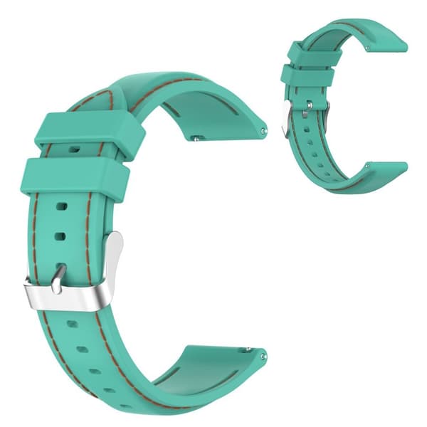 Samsung Galaxy Watch 3 (45 mm) tråddesign + silikoneurrem - Grøn Green