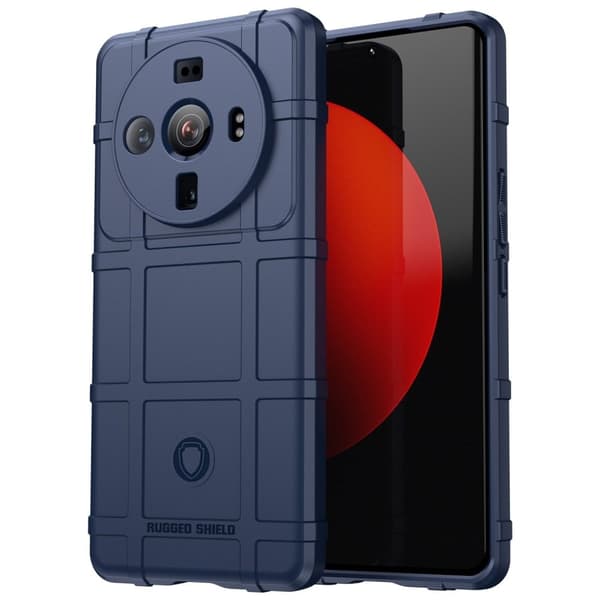 Rugged Shield Suojakotelo Xiaomi 12s Ultra - Sininen Blue