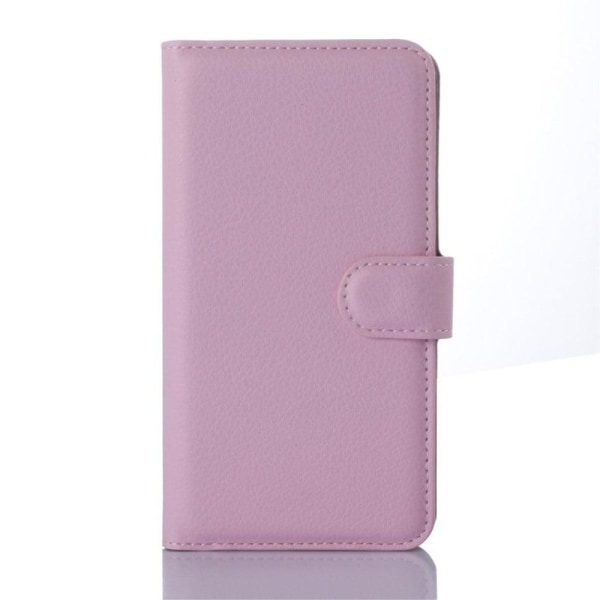 Moen Microsoft Lumia 640 Læder Etui med Kortholder - Pink Pink