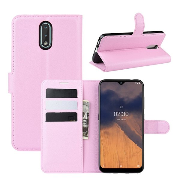 Classic Nokia 2.3 flip etui - Rosa Pink