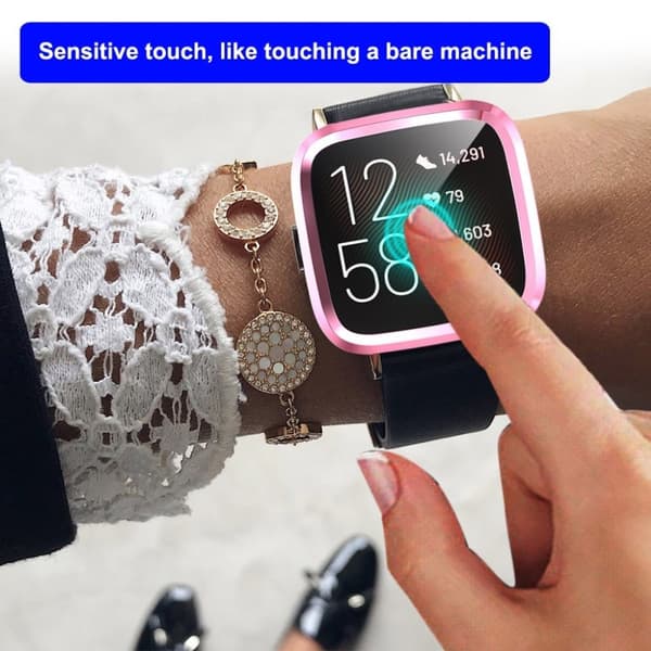 HAT PRINCE Fitbit Versa 2 galvanointi tapauksessa - Ruusukulta Pink