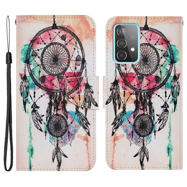 Wonderland Samsung Galaxy A53 5G flip etui - Drømmefanger Multicolor