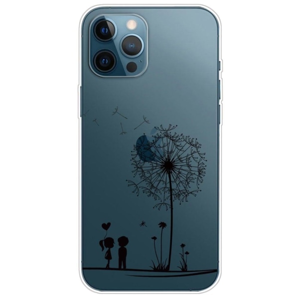 Deco iPhone 14 Pro case - Dandelion Black