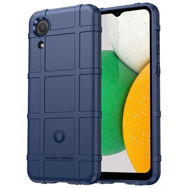 Rugged Shield Samsung Galaxy A03 Core skal - Blå Blå