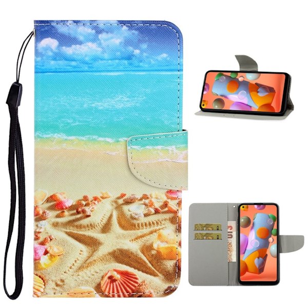 Wonderland Samsung Galaxy A11 etui - Strand Multicolor