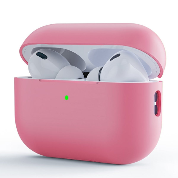 AirPods Pro 2 silikoneovertræk - Lyserød Pink
