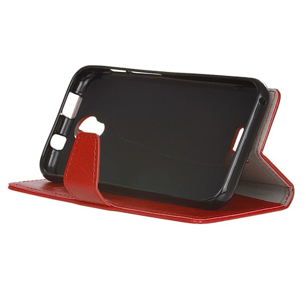 Edwardson Läderfodral för Alcatel Pixi 4 (5-tum) 3G - Röd Röd