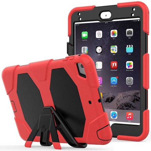 iPad Mini (2019) kombi-cover i silikone - rød Red