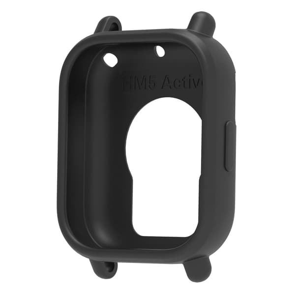 Xiaomi Redmi Watch 5 Active Watch Case Blødt silikoneurcover - Sort Black