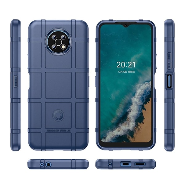 Rugged Shield Nokia G50 skal - Blå Blå