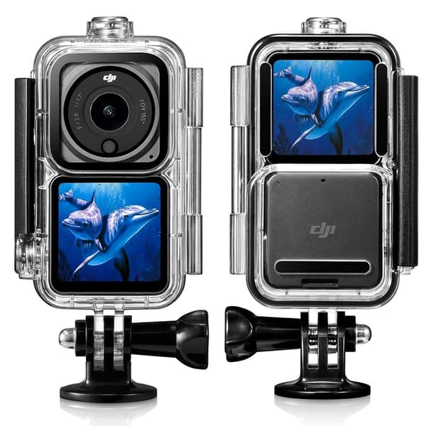 DJI Action 2 AGDY55 60 m vattentätt skyddsfodral Transparent