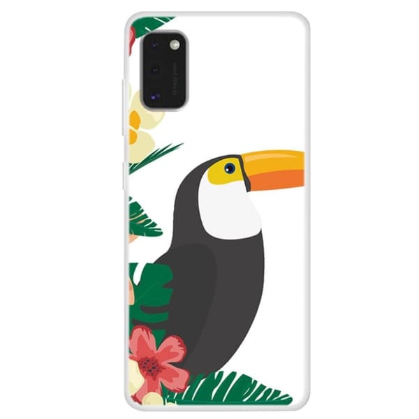 Deco Samsung Galaxy A41 Etui - Bird Multicolor