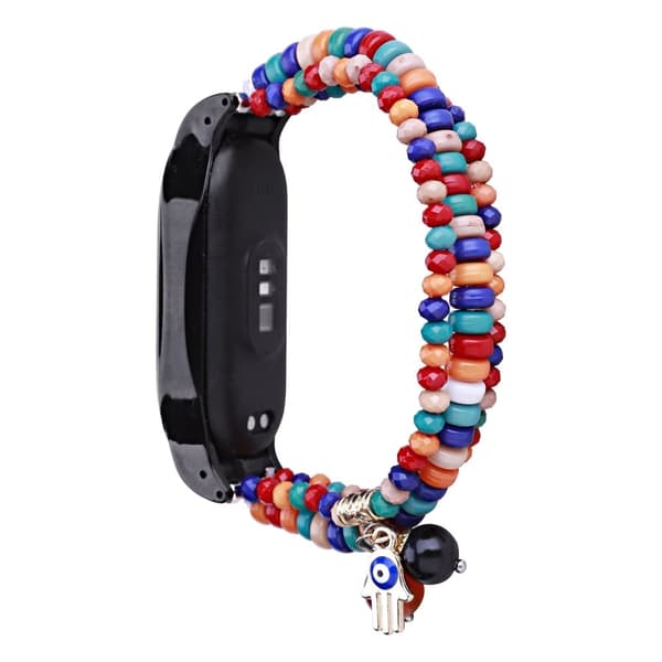 Xiaomi Mi Smart Band 4 / 3 ferie perle stil klokkerem - Fargerik Multicolor