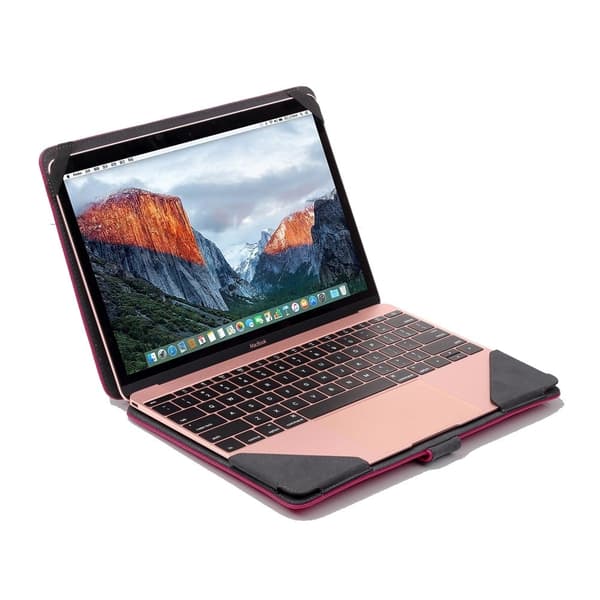 Folio etui av syntetisk lær for tablets - Eiffeltårn og kart Silver grey